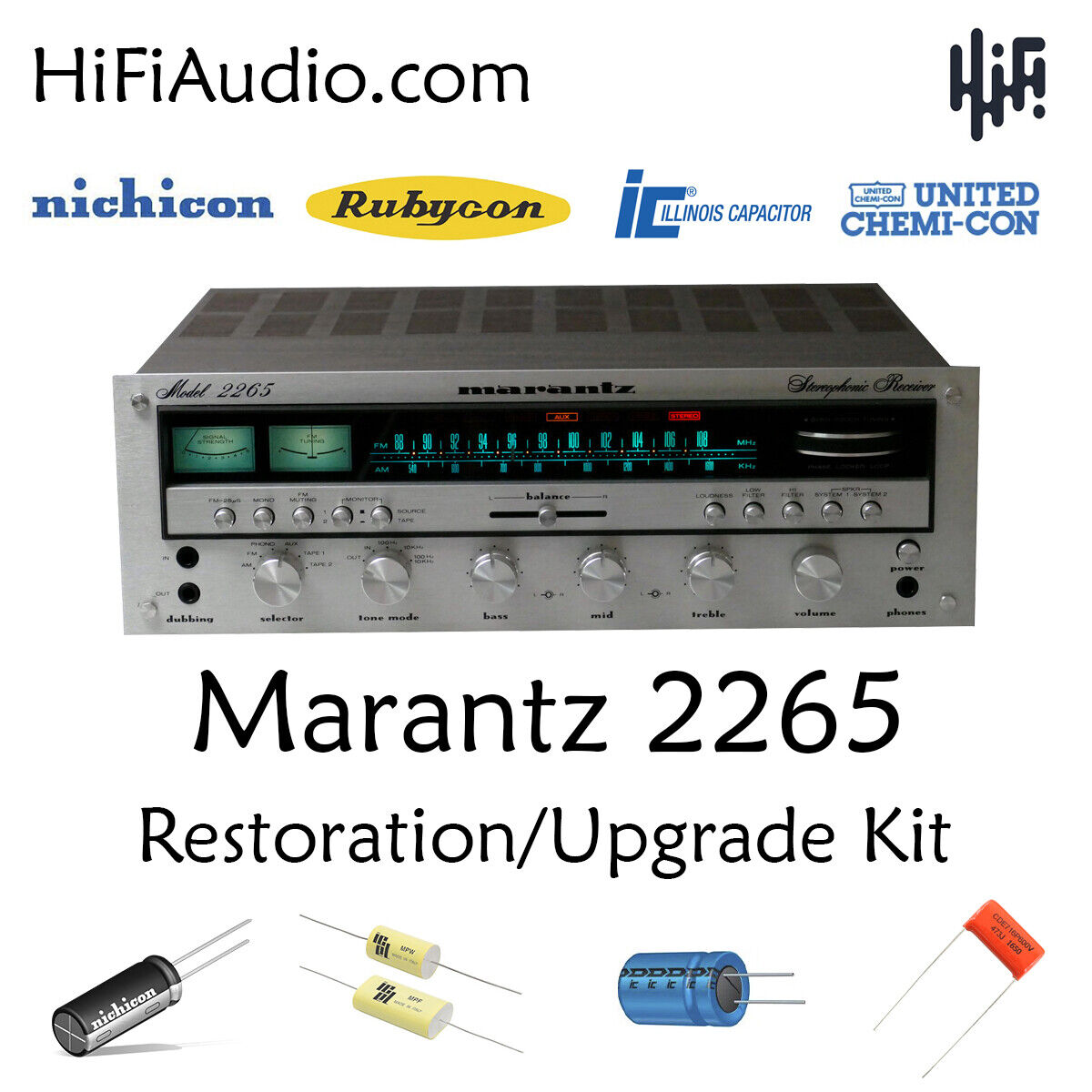 Marantz 2265 restoration kit